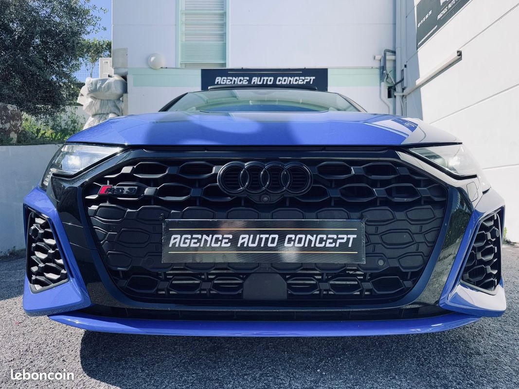 Audi RS 3 PERFORMANCE EDITION 2.5 TFSI 407 CV 1 OF 300 + TOIT OUVRANT + B&O + FREINS CERAMIQUE + GARANTIE 12 MOIS (image 2)