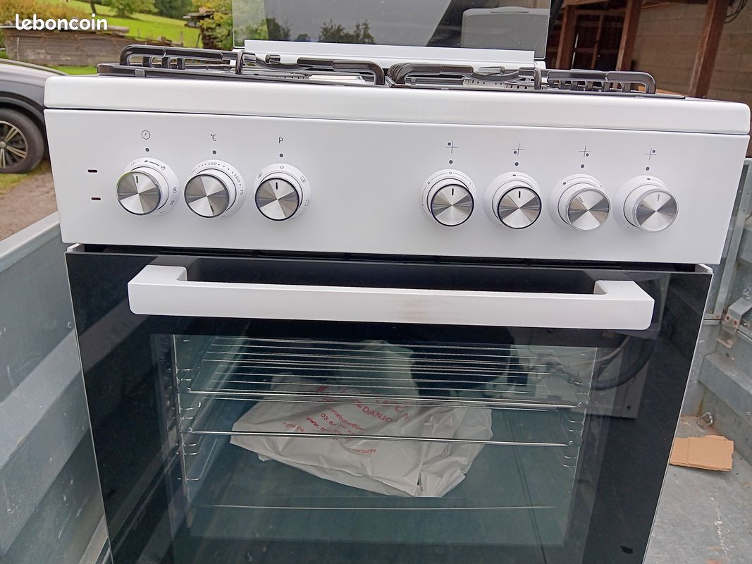 Cuisinière elactron 4 feux 57/57 CM - Madina Électroménager