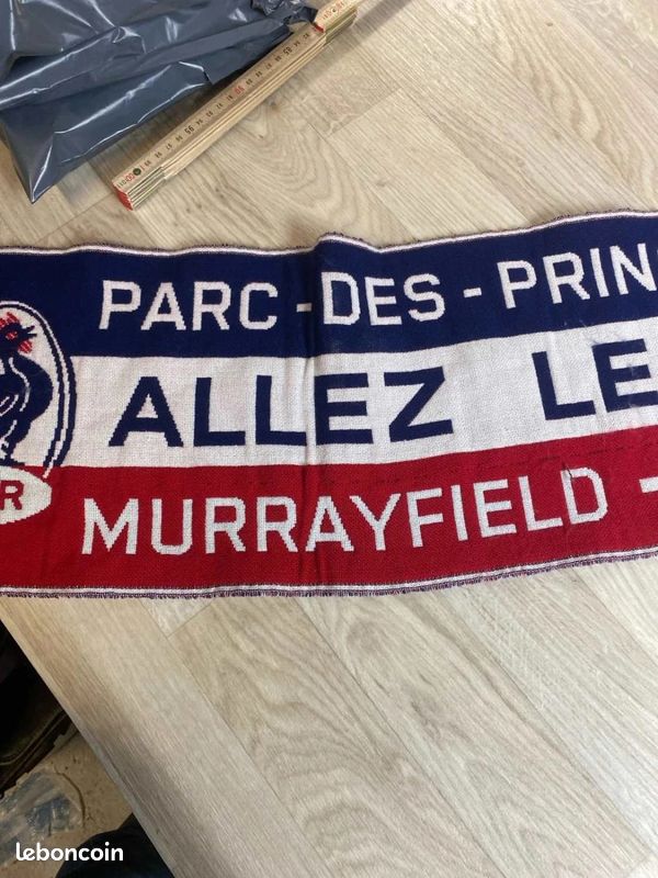 Echarpe équipe de FRANCE ANGLETERRE 13 Juin 2017 England scarf FFF double face