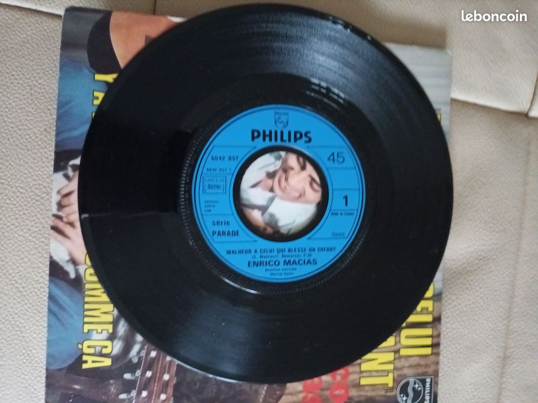 Vinyle 45t Enrico Macias (image 5)