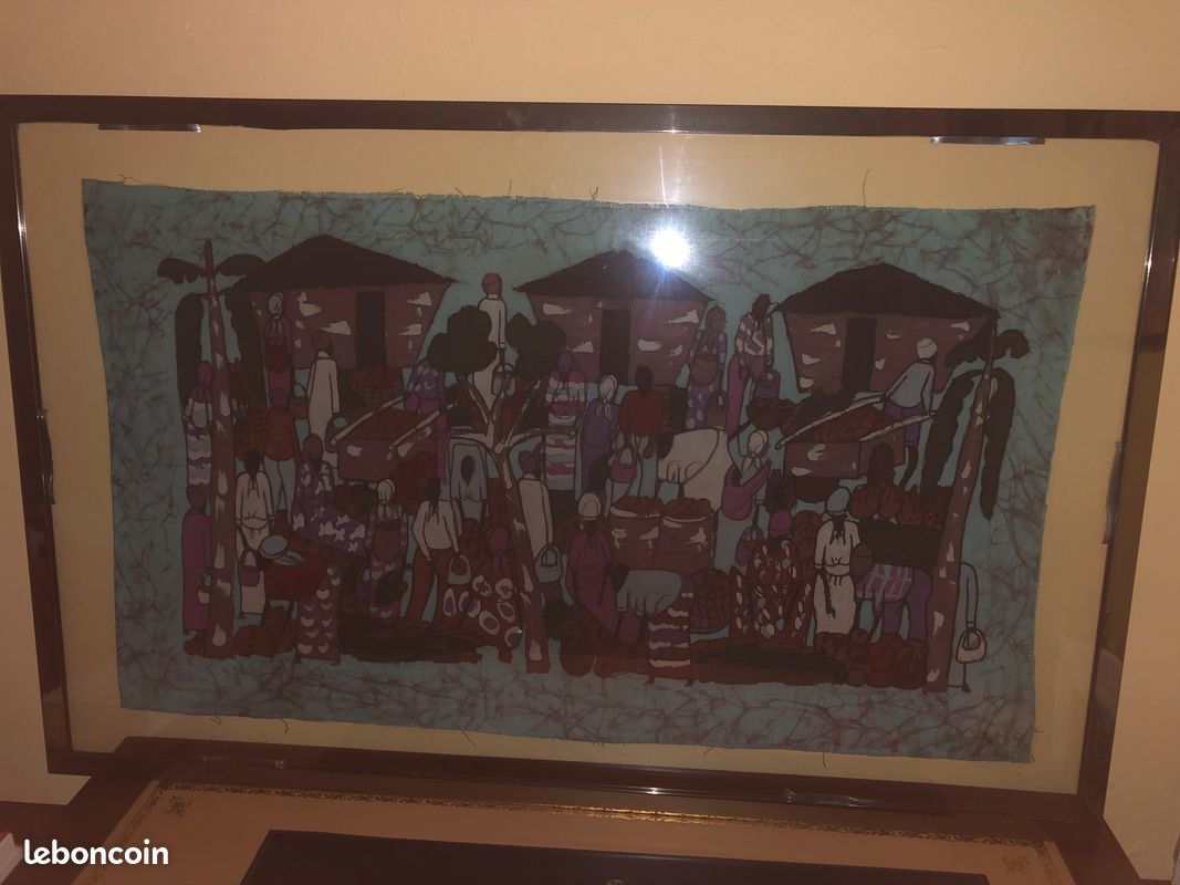Sous-verre Batik indonésien (image 3)