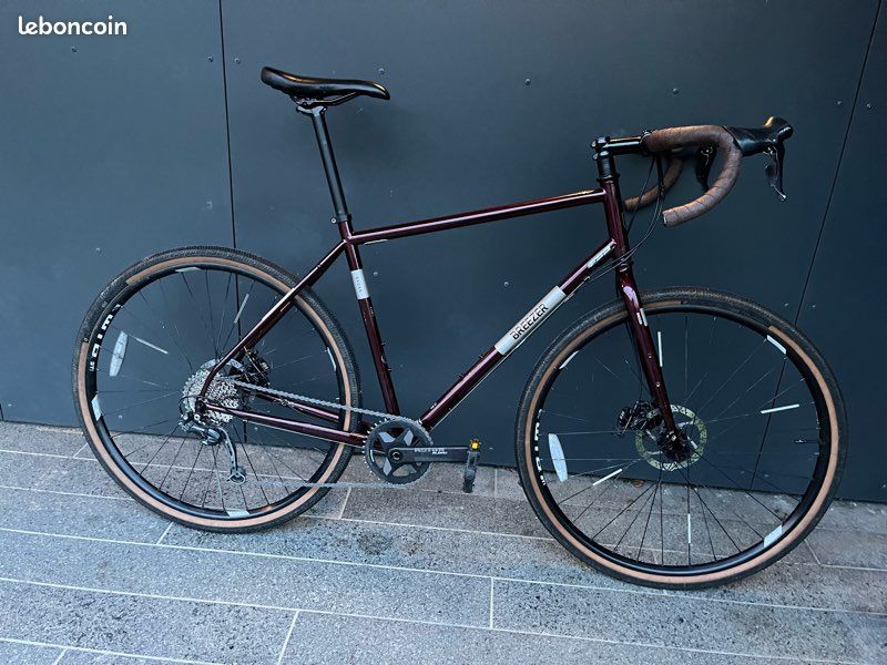 Protège-rayons Roue Vélo Vintage - Protection Chaîne Argenté - Occasion