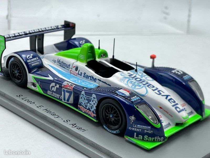 Miniature Spark Pescarolo C60 Judd #17 - 1/43 - 24h Le Mans 2006 - Loeb, Helary, Montagny