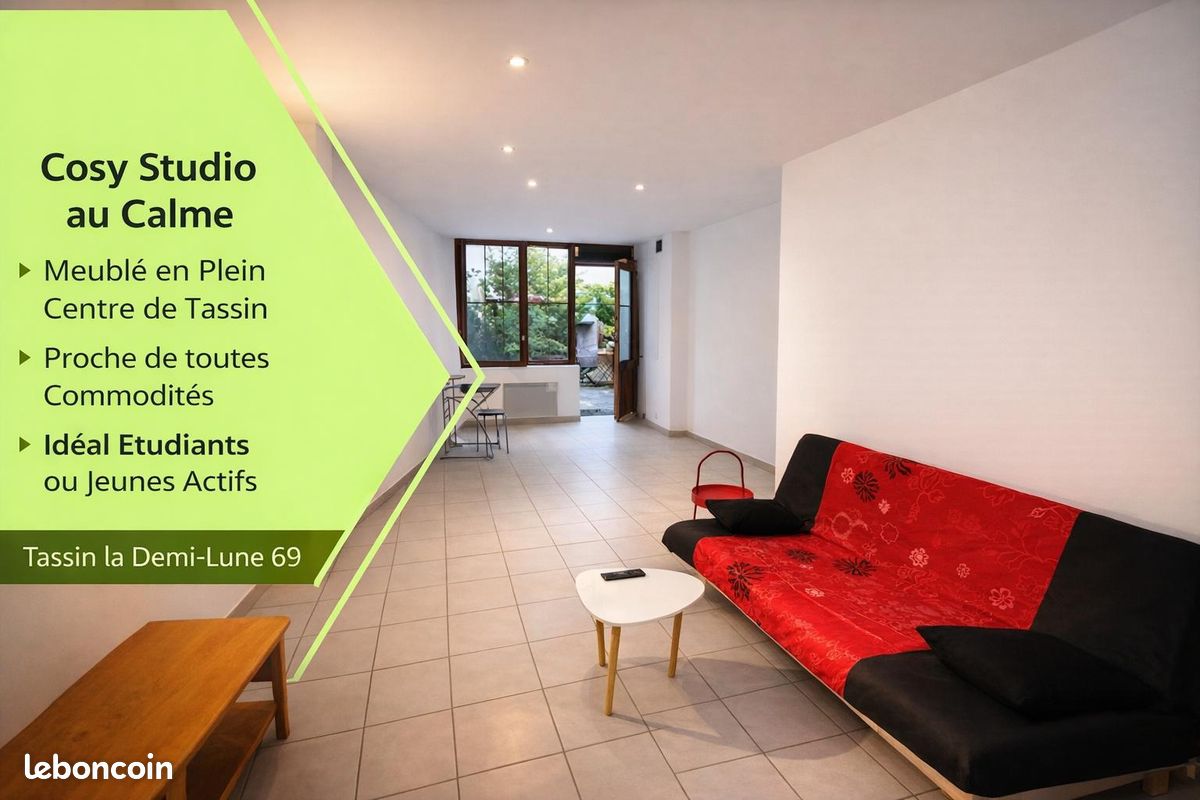 Appartement 1 pièce 34 m² · à Tassin-la-Demi-Lune · 34 m² · 175 000 €
