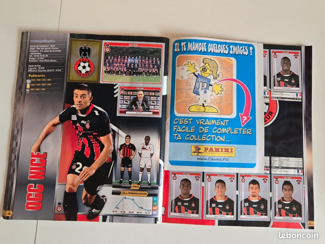 ALBUM PANINI FOOT 2016-17 Complet Rare EUR 170,00 - FR