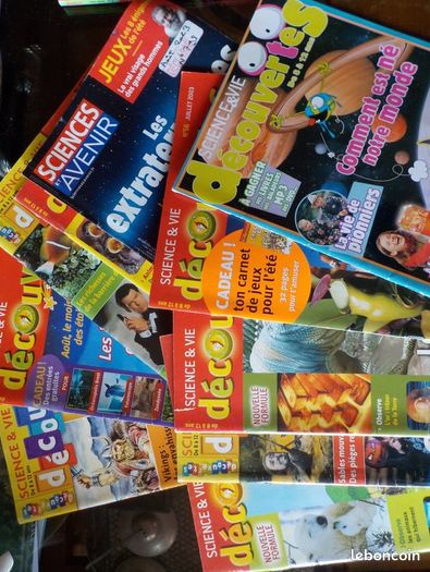 Magazines enfants/Ados : Wapiti, Sciences & Vie Jr - Maximum.. (image 11)