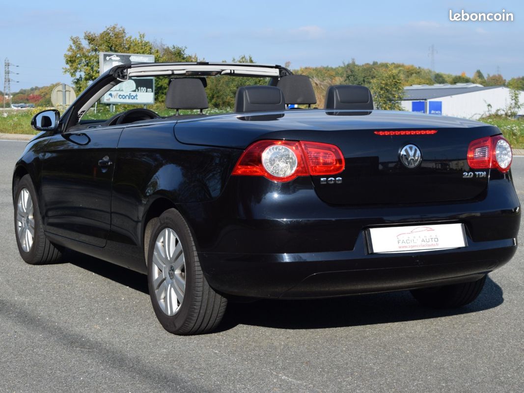 VOLKSWAGEN EOS SPORTLINE 2.0 TDI 140 CV BVM 6 / 1ere MAIN / SUIVI COMPLET (image 4)