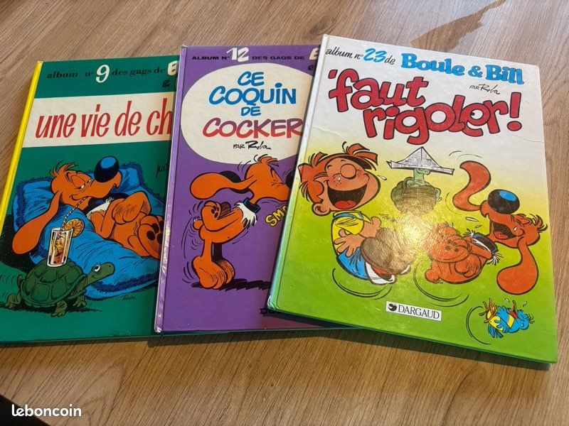 Lot de 3 BD Boule et Bill (image 1)