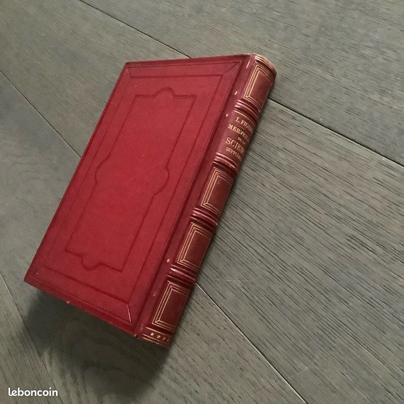 B8. Les Merveilles de la Science – Louis Figuier – Supplément – In-4 illustré, reliure chagrin, XIXᵉ 1875-1880 (image 12)