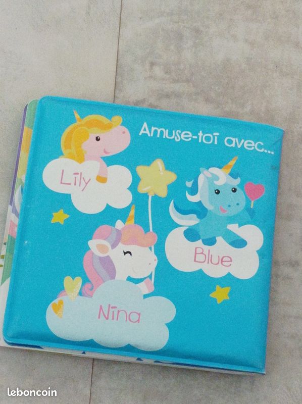 Livre bain licornes (image 3)
