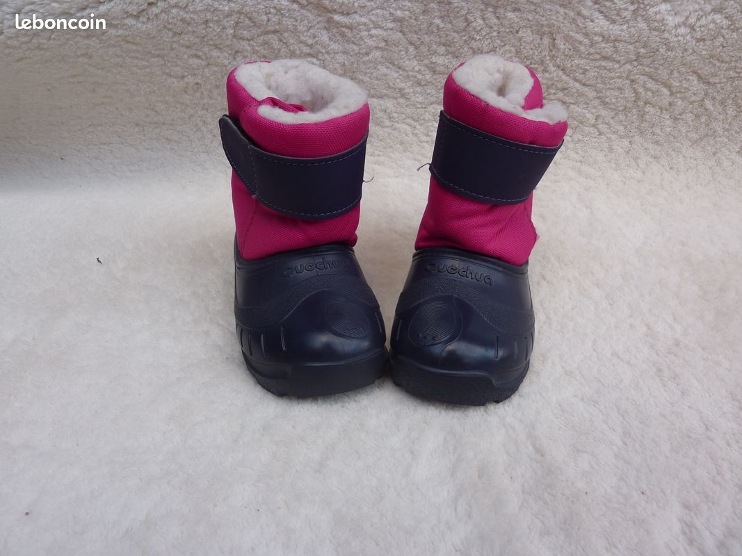 Bottes de neige fille Quechua 22/23 fourrées (image 3)