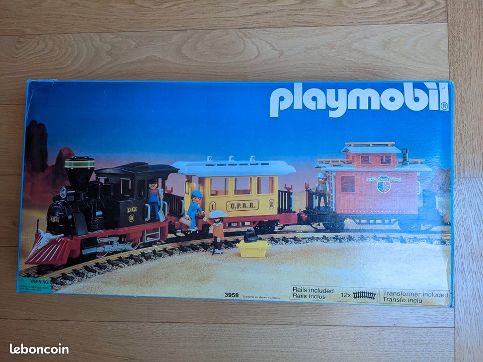 Playmobil westerns pour trains