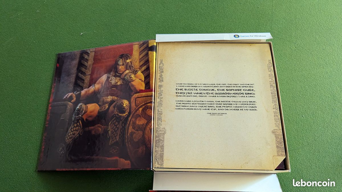 Coffret Jeu PC - Age of Conan Édition Collector Numérotée (Complet) (image 4)