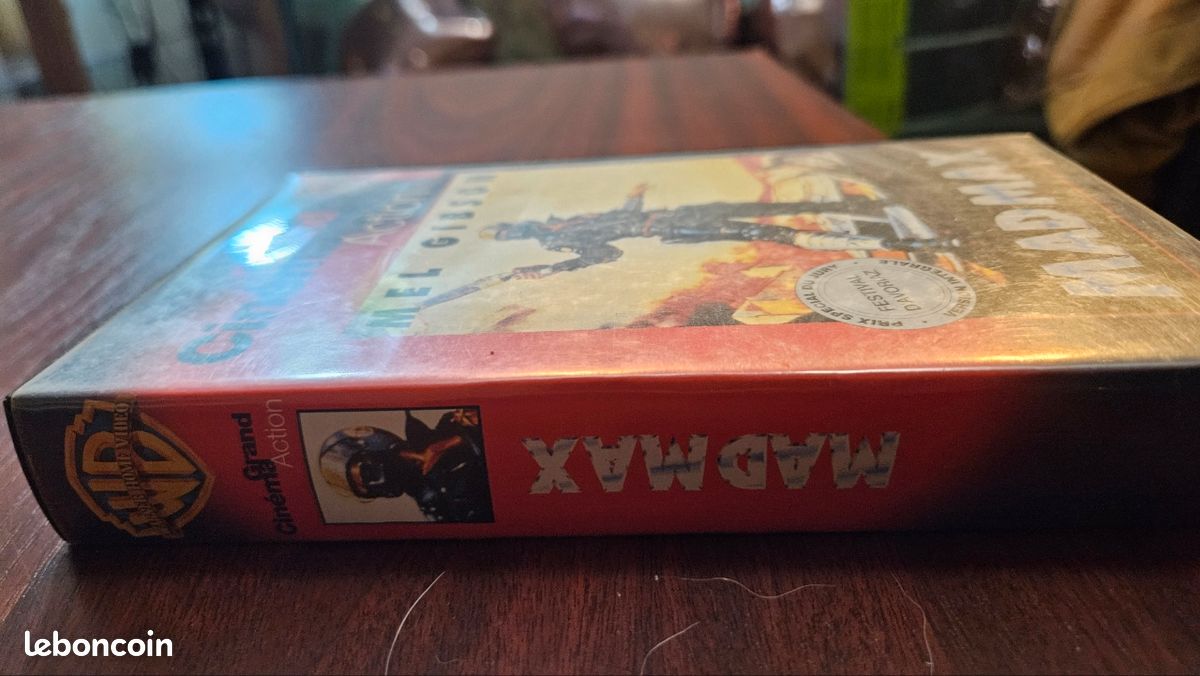 VHS Mad Max Mel Gibson – Grand Cinéma Action – Warner – Version intégrale (image 3)