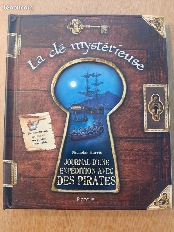 Livre "Journal d'une expédition avec des pirates" (image 1)