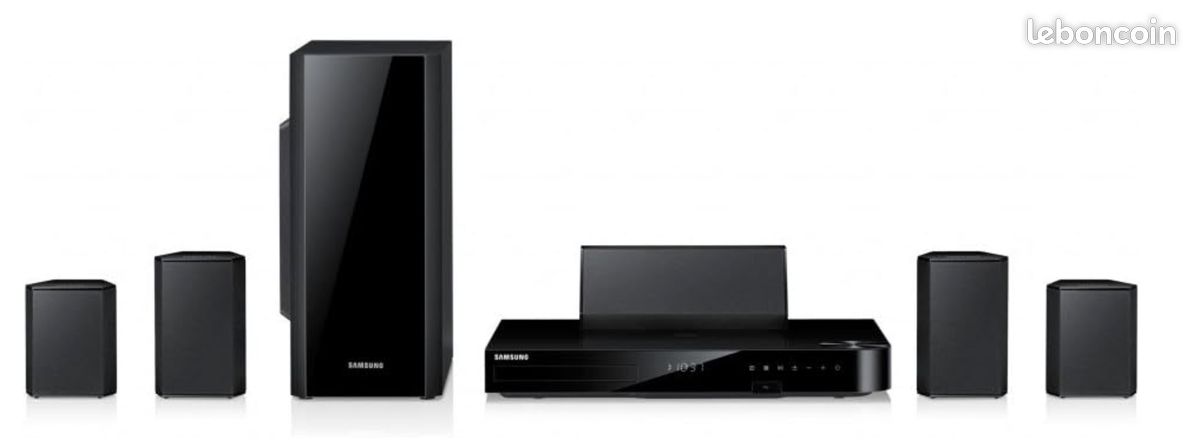 Samsung HT-F5500 Home cinéma Blu-ray/DVD 5.1 3D 1000 W HD Bluetooth HDMI USB Noir (image 1)