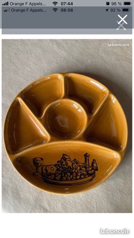 Assiettes à fondue (image 1)