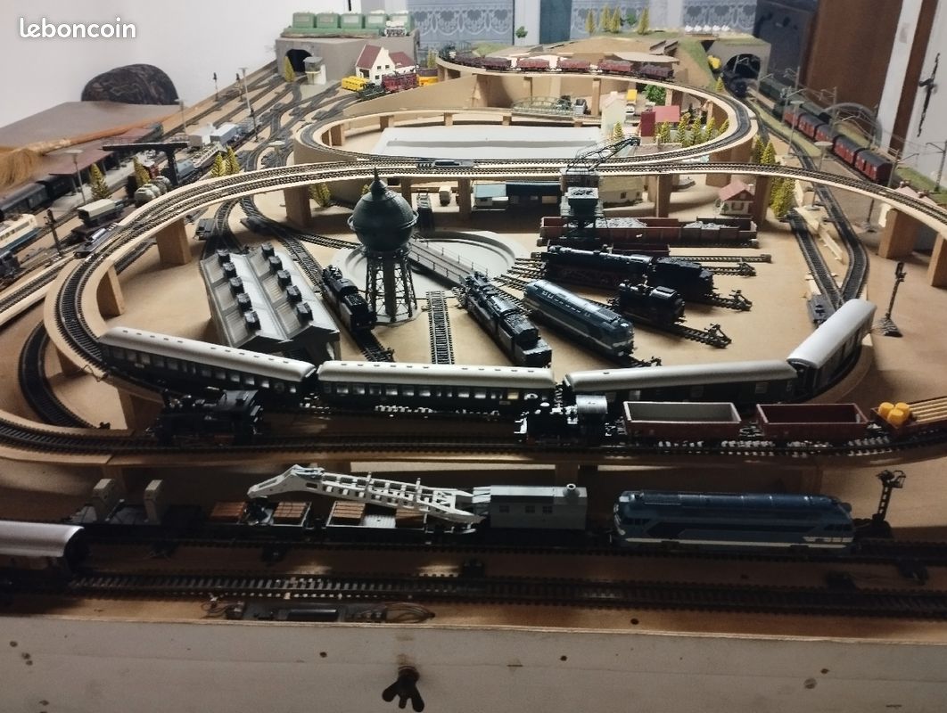Réseau train électrique HO Fleischmann (image 1)