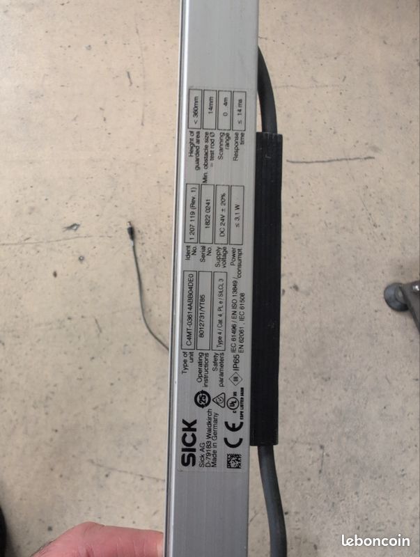 Barrière immatériel sick minitwin 4 (image 2)