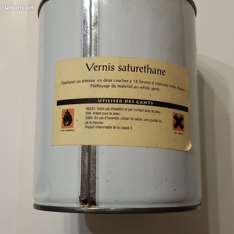 Vernis Saturéthane Incolore Satiné 1 litre (image 2)