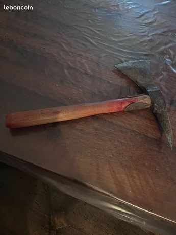 Hache De Pompier Forgée Main Ancientsmithy Acier Carbone W108 Manche Frêne - NEUVE
