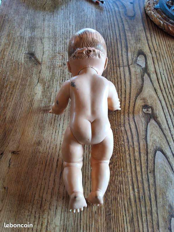 Ancien Poupée Raynal Caroline Idéal 1957 – 34 Cm, Fabriquée En France