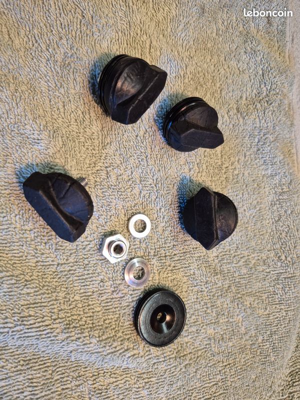 Patins de frein XLC BS-R04 cartouche 50 mm (jeu de 4) - Compatible