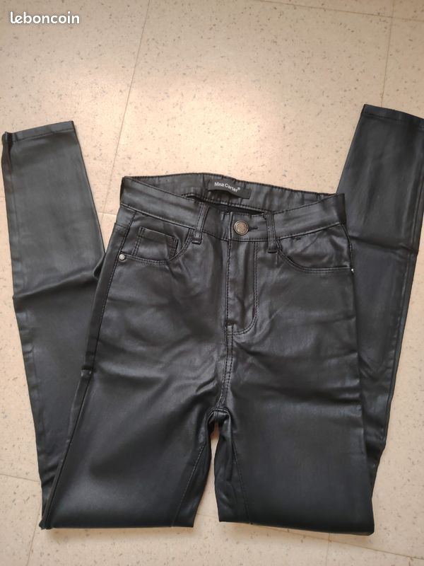 Pantalon cuir Nina Carter (image 2)
