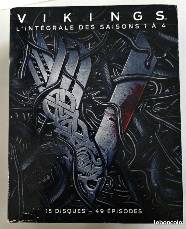 L'intégrale saison 1 à 4 VIKINGS Blu-Ray Disc (image 1)