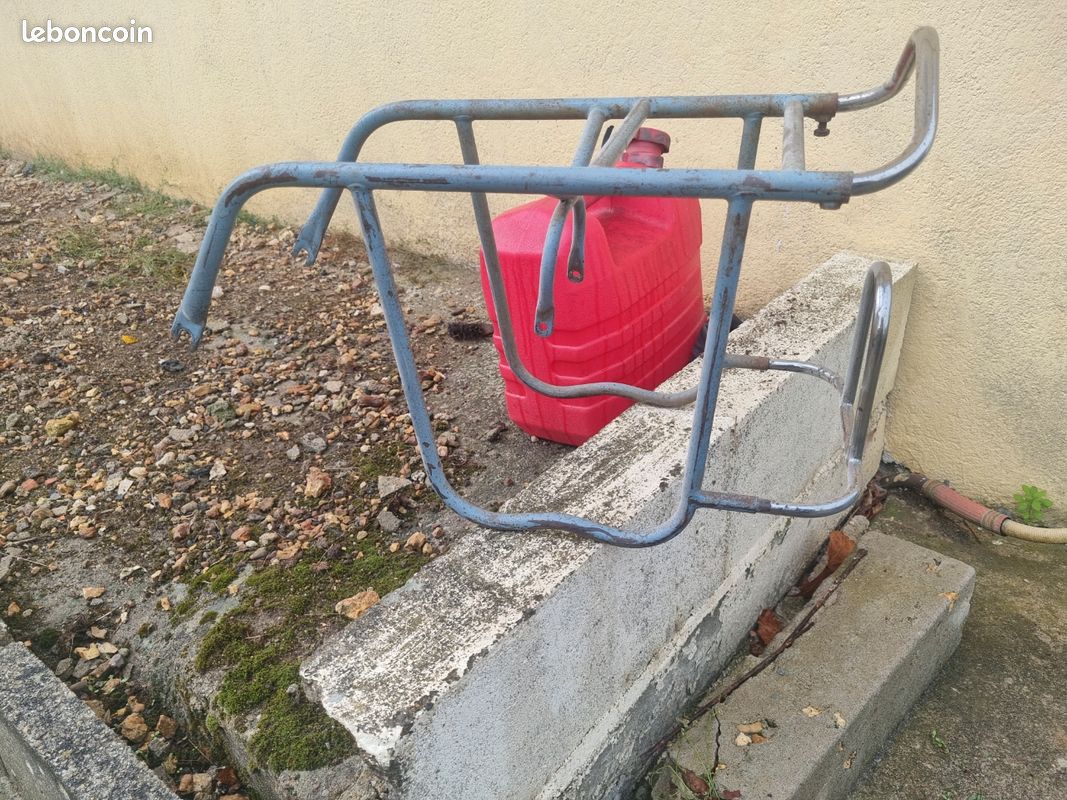 MOTOBECANE porte bagages mobylette bleu (image 1)