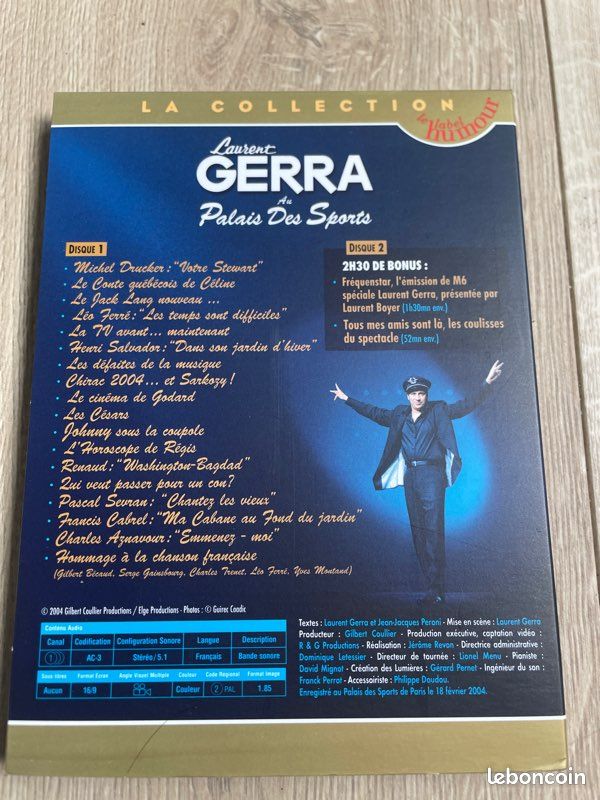 DVD Laurent Gerra, au palais des sports (image 2)