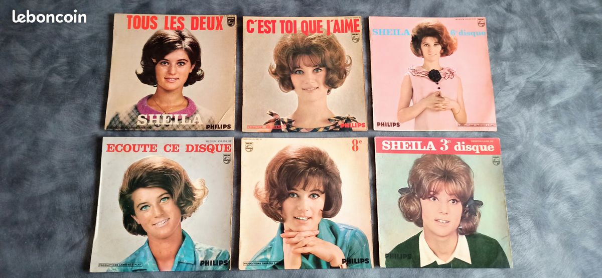 Disques vinyles sheila (image 1)
