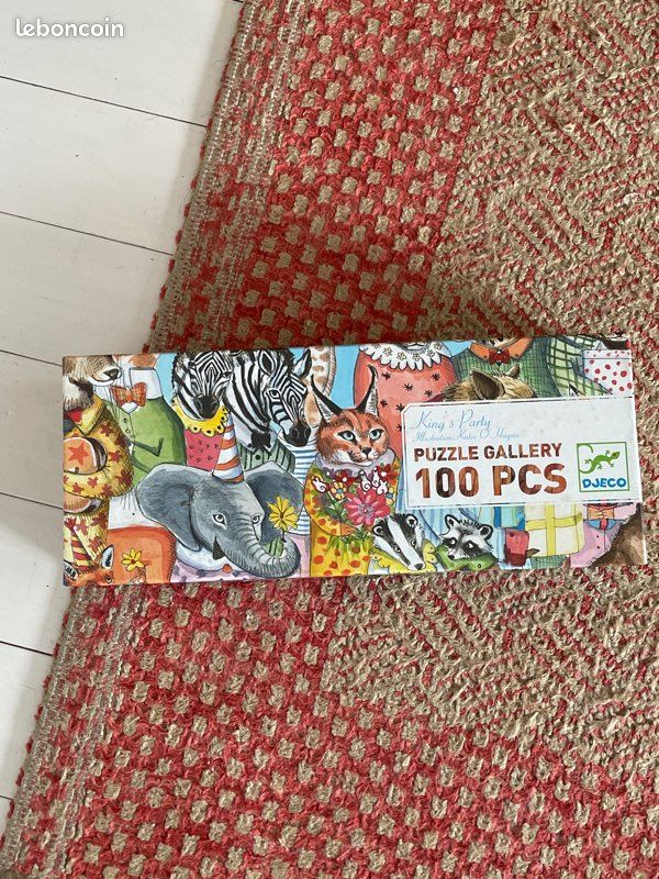 Puzzle cent pièces la parade des animaux jeu complet (image 1)