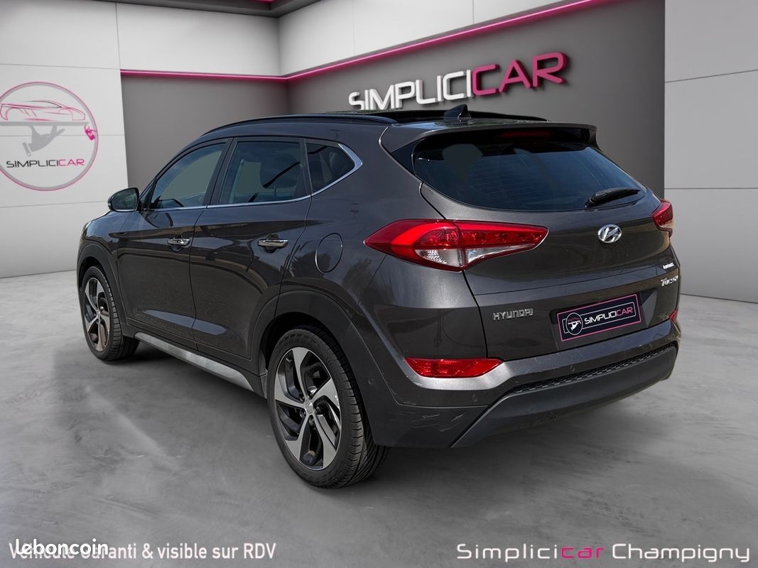 HYUNDAI TUCSON 1.7 CRDi 141 2WD DCT-7 Executive - GARANTIE 12MOIS - TOIT OUVRANT - CAMERA DE RECUL - SIEGES VENTILE (image 3)