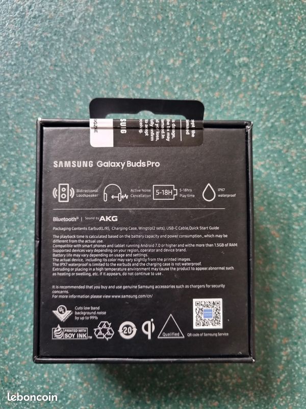 Ecouteur Bluetooth sans fil samsung galaxy bud pro dernière génération (image 2)