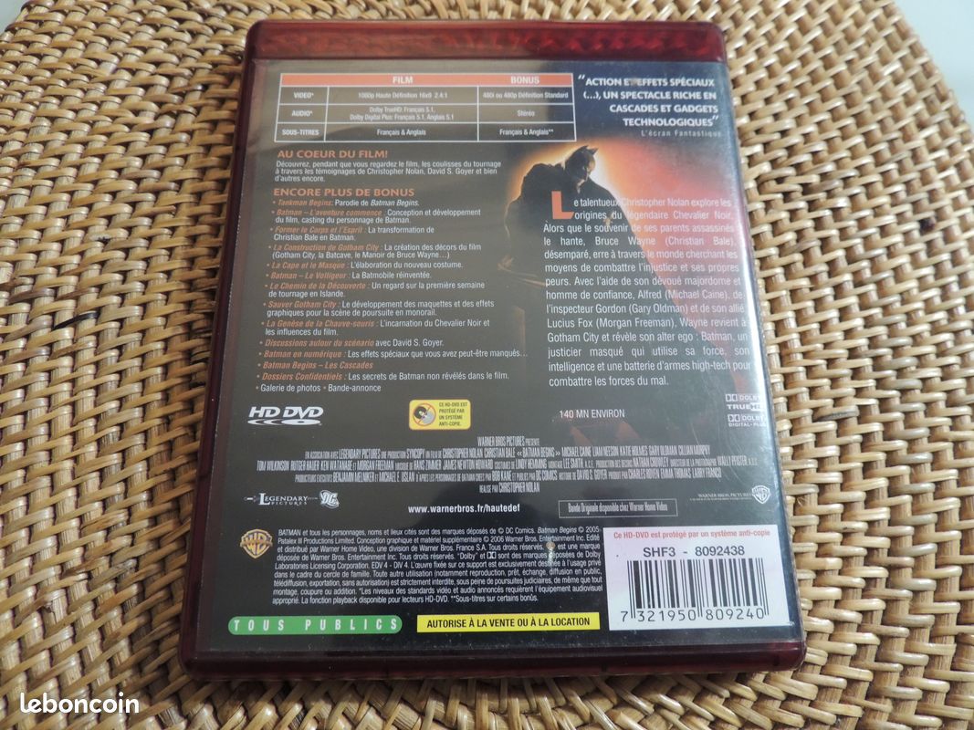 💿 Batman Begins – HD DVD (image 2)