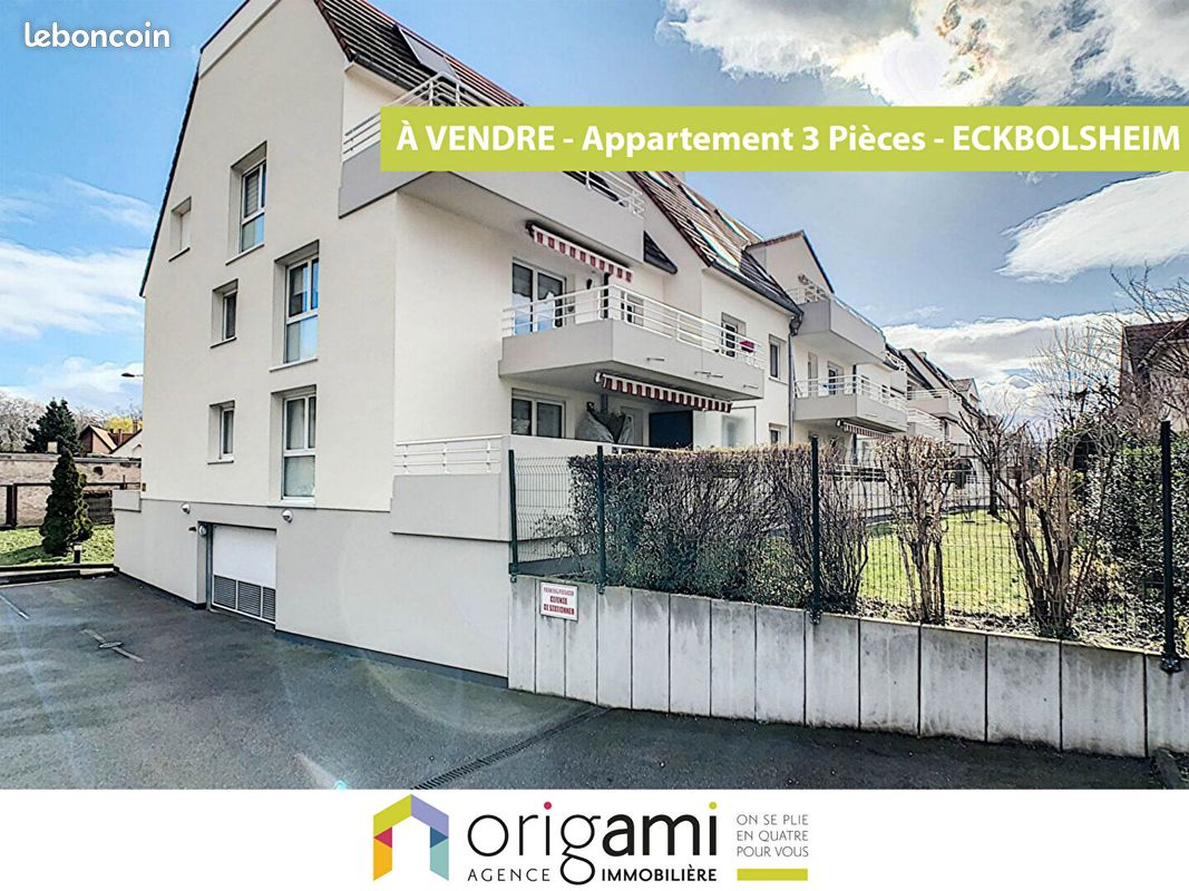 Appartement 3 pièces 68 m² · à Eckbolsheim · 68 m² · 219 000 €