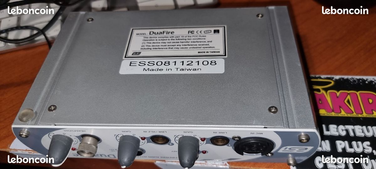 ESI DuaFire interface audio USB/FireWire | Bax Music