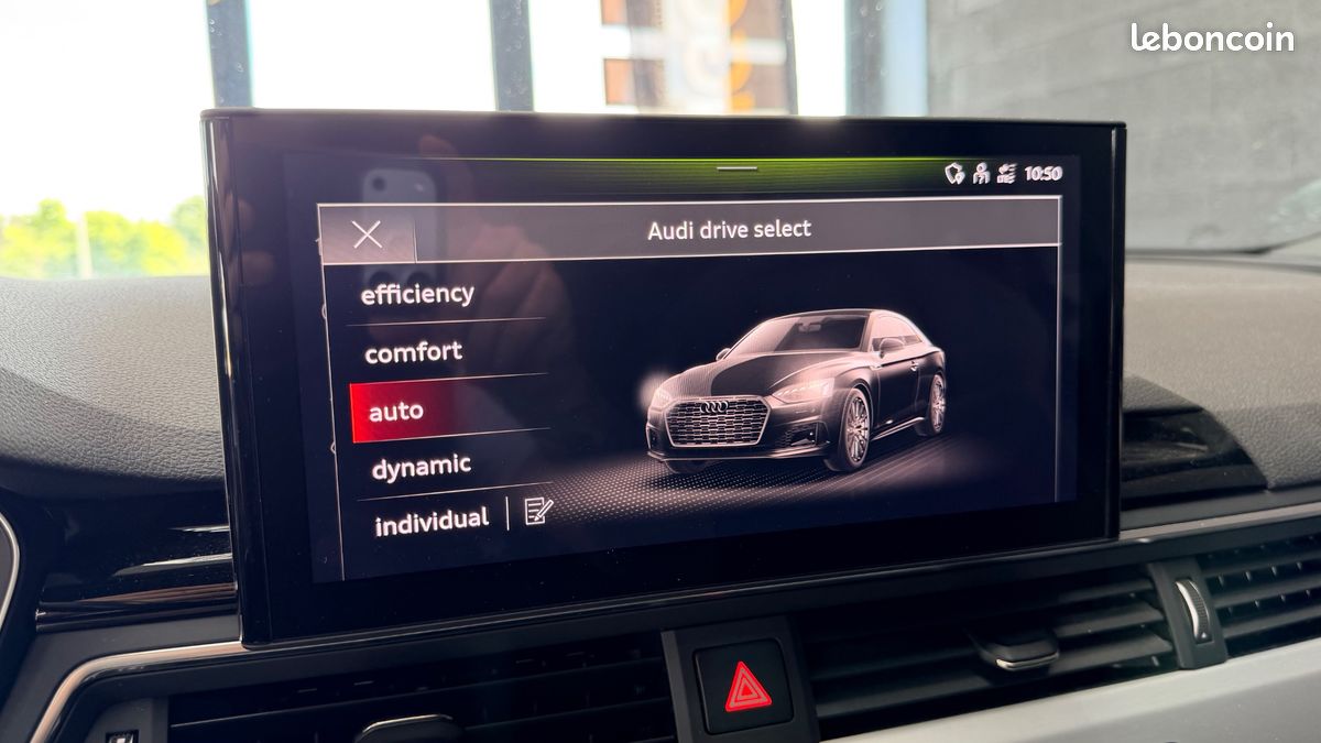 AUDI A5 COUPE 2.0 40 TFSI 205 HYBRID MHEV S-LINE BVA-APPLE CAR PLAY-GARANTIE 6 MOIs (image 20)
