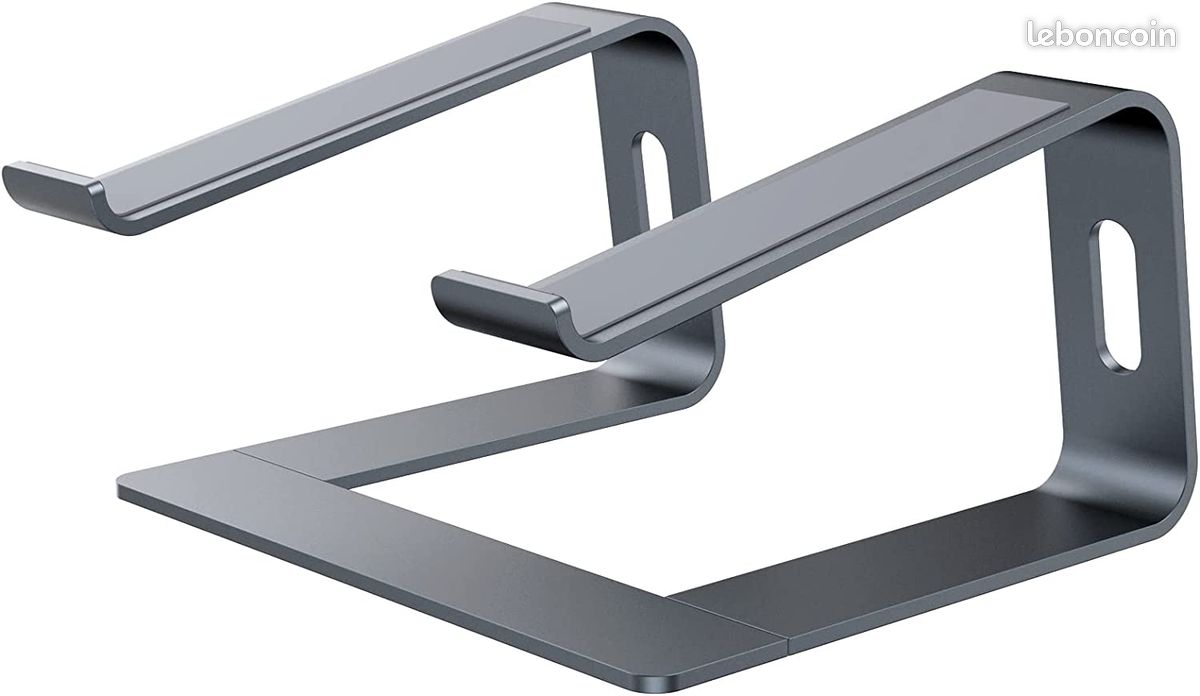 Support Ordinateur Portable, Support Ergonomique pour Laptop, Support Aluminium pour Ordinateur Portable Compatible avec 10 à 15,6 Pouce, Métal Argent Couleur Gris - Accessoires informatique Support Ordinateur Portable, Support Ergonomique pour Laptop, Support Aluminium pour Ordinateur Portable Compatible avec 10 à 15,6 Pouce, Métal Argent Couleur Gris - Accessoires informatique