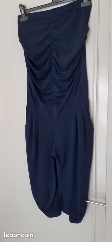 Gris FEMME Pantalon de sport long large avec poches de Fit
