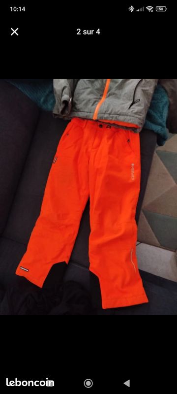 Vêtements de ski garçon 7-8 ans (image 2)