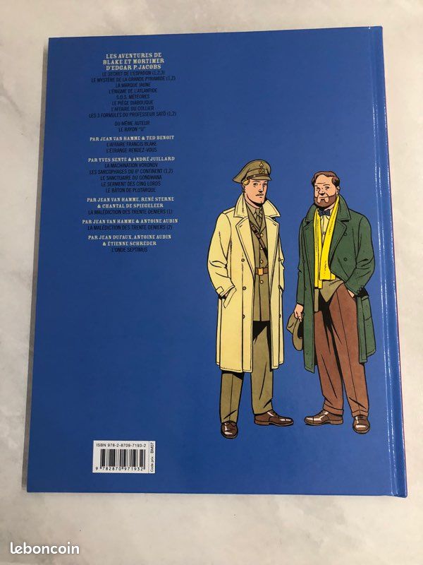 Blake et Mortimer tome 23 première édition (image 3)