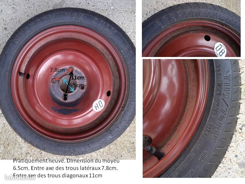 Roue de secours galette (image 1)