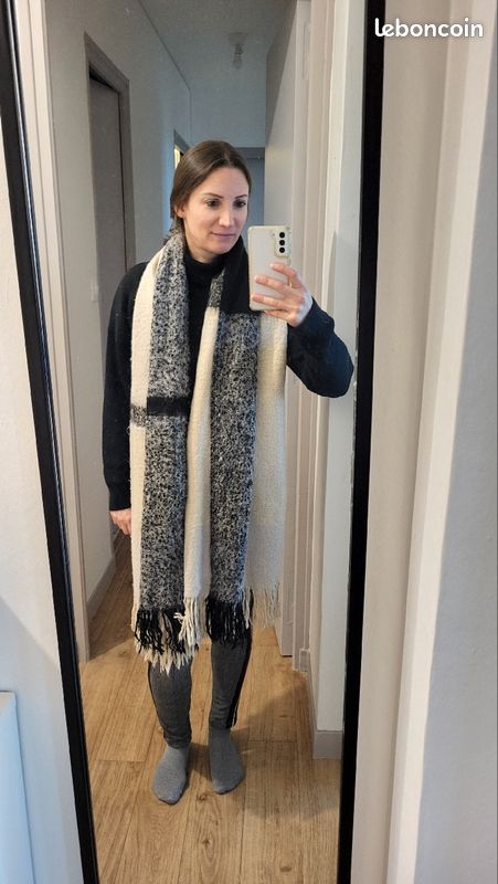 Écharpe Châle Femme Grande Taille Hiver