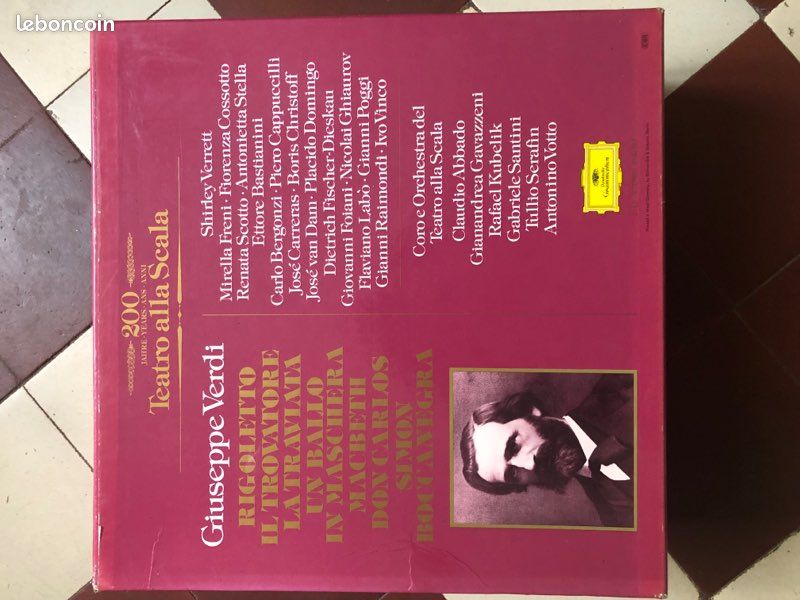 Vends coffret de vinyles Verdi (image 3)