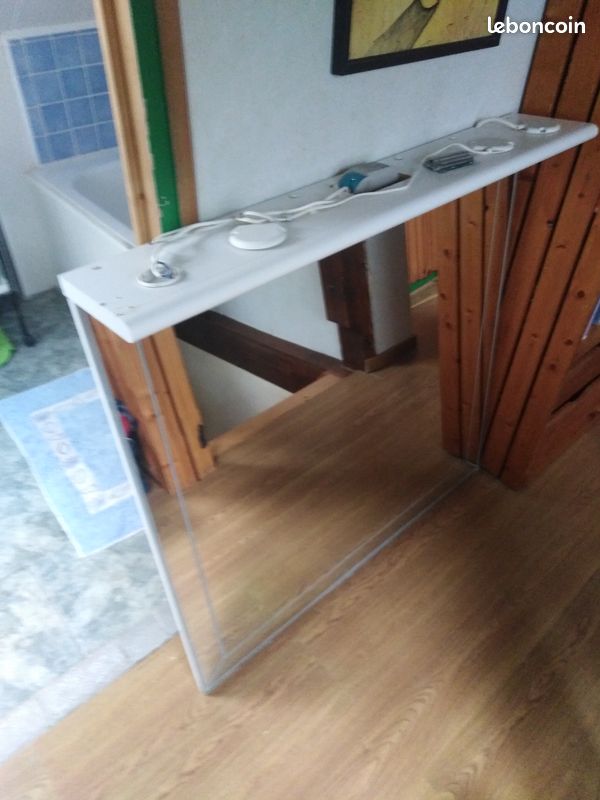 Miroir avec éclair age pour salle de bains (image 3)