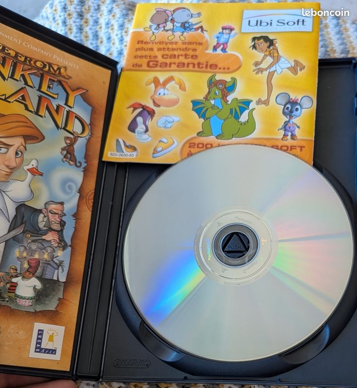 Escape from monkey Island PS2 fr complet (image 3)