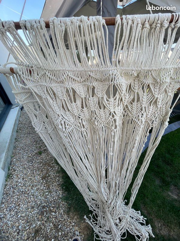 Rideaux en macramé lot de 2 (image 2)