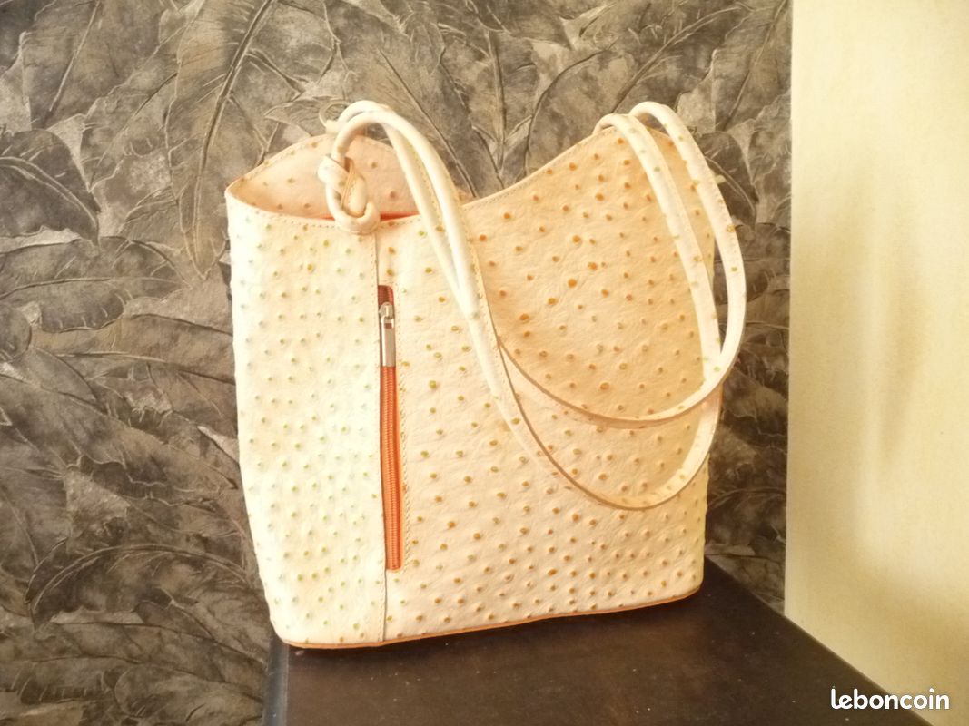 Sac à main en cuir italien neuf (image 1)